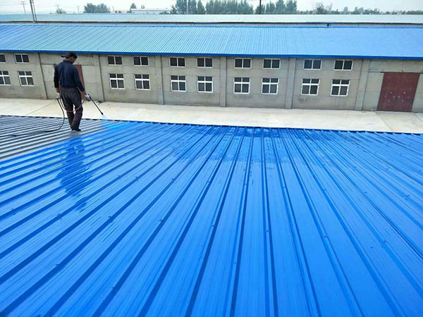 九合垸原种场 彩钢瓦喷漆翻新工业厂房、仓库